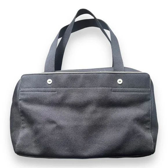 Vintage Lacoste Black Mini Tote Shoulder Bag - Picture 3 of 14